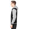 Urban Classics - 2tone Veste zip à capuche - Noir/Gris Product image